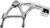 PERFORMANCE MACHINE (PM) Rear Radial Mount Caliper Bracket - Chrome 0023-1828AGNM-A-CH