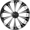 PERFORMANCE MACHINE (PM) Wheel - Revolution - Front - Dual Disc/without ABS - Platinum Cut™ - 21x3.5 - '14+ FL 1202-7106P-RELAJ-BMP