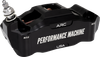 PERFORMANCE MACHINE (PM) Radial Mount Caliper - Front Left - Black Anodized 0052-2427-MB