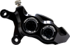 PERFORMANCE MACHINE (PM) Caliper - 137 X 4B - Left - Black Anodized with Black Bore Caps 0053-2957-MB