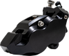 PERFORMANCE MACHINE (PM) Caliper - 137 X 4B - Left - Black Anodized with Clear Bore Caps 0053-2957-MC