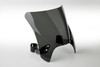 National Cycle Fits up to 48 mm. O.D. Mohawk Black Hardware/Straight Bracket/Windshield - Dark Tint