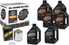 MAXIMA RACING OIL Evolution Mineral 20W-50 Oil Change Kit - Chrome Filter 90-069016PC