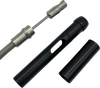 FAT BAGGERS INC. EZ Install Upper Clutch Cable - FLHX/FLTR SE - Stock - Braided Stainless Steel 108000