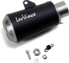 LEOVINCE 54mm Universal LV-10 Slip-On Muffler - Black Edition 9746BU
