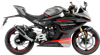 LEOVINCE GP Corsa Slip-On Muffler - Black Edition - CF Moto 450 15505BU