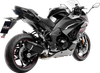 LEOVINCE LV-14 R Slip-On Muffler - Black - Ninja 1000 SX 15602BU
