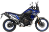LEOVINCE LV One Evo Slip-On Muffler - High Mount - Black - Tenere 700 14465EBU: