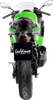LEOVINCE LV-14 R Slip-On Muffler - Black Edition - Z/Ninja 400/500 15607BU
