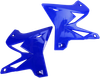 UFO Restyled Radiator Covers - Reflex Blue - YZ '02-'14 YA04834#089