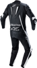 ALPINESTARS Fusion 1-Piece Suit - Black/White - US 44 / EU 54 3153022-12-54