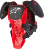 ALPINESTARS Youth A5 S v2 Chest Guard - Black/White/Red - S/M 6740224-123-S/M