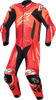 ALPINESTARS GP Plus v4 Sprint 1-Piece Leather Suit - Red Fluo/Mid Red/White - US 48 / EU 58 3150225-3087-58