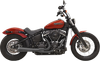 BASSANI XHAUST 2-into-1 Road Rage Exhaust System - Black 1S72RB