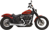 BASSANI XHAUST 2-into-1 Road Rage Exhaust System - Chrome 1S72R