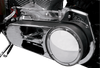 BELT DRIVES LTD. Open Belt Drive Kit - Polished - 2-3/4" EVO-8S
