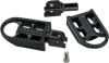 BILTWELL Mushman Foot Pegs - Step - Black Electroplated 7002-201-03