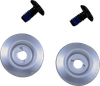 BILTWELL Gen 2 Hardware Kit - Black Screw - Silver Baseplate 0034-150-60