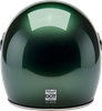 BILTWELL Tahoe™ Helmet - Solid - Metallic Sierra Green - Large 1008-324-504