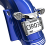 CIRO License Plate Frame - Chrome - Smoke 40301