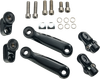 CIRO Adjustable RydeCulture™ Charles Chapa Peg Mounts - Passenger - Black - Indian 6R220