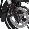 CIRO Forkini Lower Leg Covers - Gloss Black - With LEDs 43003