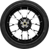 COASTAL MOTO Marlin Rear Wheel - Black Cut (18") | Dunlop AE2 Tire (180/55B18) PKG2-MAR185BC-ABST