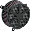 COBRA Air Cleaner Kit - Black 06-0467-04B-SB