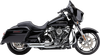 COBRA Turn Out 2-into-1 Exhaust System - Chrome 6271-1