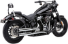 COBRA RPT Slip-On Mufflers - 3" - Chrome - FLHC/S FLDE 6058