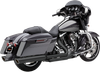 COBRA 909 Twin Slip-On Mufflers - FL - Raven Black 6108RB