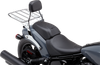 COBRA Detachable Backrest - Mini - Chrome - Chieftain 502-2012