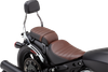 COBRA Detachable Backrest - Mini - Chrome - Bobber 502-2015