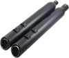 COBRA 909 Uppercut Slip-On Mufflers - M8 FL - Raven Black 6269RB