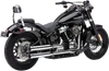COBRA RPT Slip-On Mufflers - 3" - Chrome - M8 Softail 6057