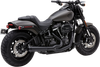 COBRA El Diablo Exhaust - Black - '18-'19 FXFB/S 6474B