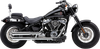 COBRA Neighbor Hater Slip-On Mufflers - Chrome - FLHC/FLHCS/FLDE 6048