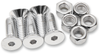 COLONY Mounting Hardware Kit with Nuts - Brake Rotor - Socket-Head/Countersunk - 1" 8831-10
