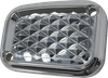COVINGTONS Master Cylinder Cover - Brake - Front - Diamondback - Chrome C3056-C