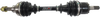 DEMON Axle - Complete - Heavy-Duty - Front Left - Kawasaki Brute Force PAXL-1106HD
