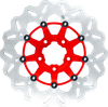 GBRAKES Brake Rotor - Rear - Red GBDU026