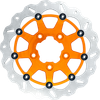 GBRAKES Wave® Brake Rotor - Front - 13" - Narrow Band - Orange GBDU037