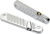 JOKER MACHINE Streamliner Turn Signals - Finned - Chrome 05-210-3