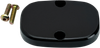 JOKER MACHINE Master Cylinder Cover - Smooth - Black - FL 08-010B