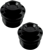 JOKER MACHINE Fork Tube Caps - 39 mm - Black 10-310B