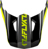 Kinetic Crest Helmet Visor Grey/Black/Hi Vis Xs/Sm
