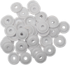 WOODY'S Round Digger® Support Plates - White - 5/16" - 48 Pack AWA-3815