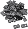 WOODY'S Support Plates - Double Digger® - Black - 48 Pack ADD2-3810-B