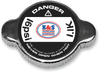 K&S TECHNOLOGIES Grip-Style Radiator Cap - Chrome - 16 PSI 58-1011