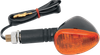 K&S TECHNOLOGIES Marker Lights - Dual Filament - Black/Amber 25-8405